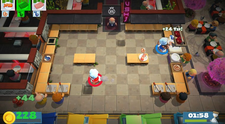 Overcooked 2 gameplay