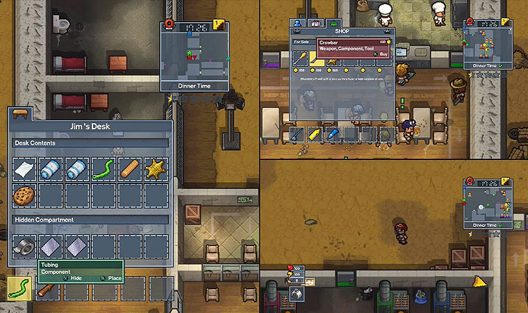 The Escapists 2 co-op split screen